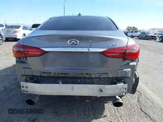 2018 Infiniti Q50 Sport with VIN JN1EV7AP5JM366187, listed as a IAAI auction lot 40753223 with 104,765 mi miles and . Bid and sale history available at carsss.com. Image 17.