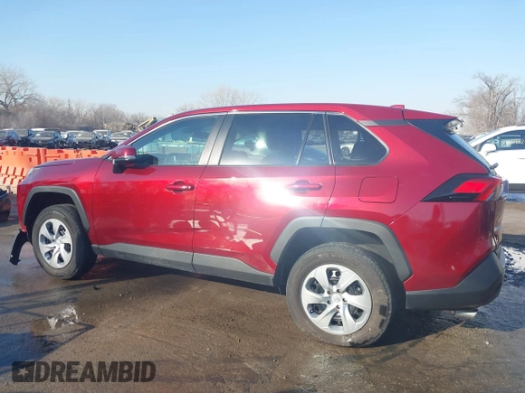 2023 Toyota RAV4 LE with VIN 2T3G1RFV2PW350562, listed as a IAAI auction lot 41786114 with 22,164 mi miles. Bid and sale history available at carsss.com. Image 14.