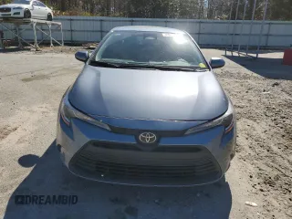 2023 Toyota Corolla LE with VIN JTDB4MEE1P3009369, listed as a Copart auction lot 43608735 with 52,551 mi miles and Salvage Title. Bid and sale history available at carsss.com. Image 5.