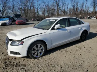 2010 Audi A4 2.0T Premium with VIN WAUAFAFL1AN033570, listed as a Copart auction lot 48661155 with 95,450 mi miles and Clean Title. Bid and sale history available at carsss.com. Image 1.