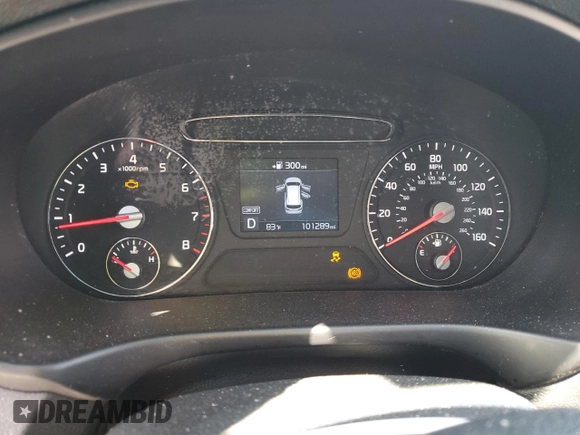 2020 Kia Sorento LX V6 with VIN 5XYPG4A56LG621267, listed as a Copart auction lot 52922345 with 101,289 mi miles and Salvage Title. Bid and sale history available at carsss.com. Image 9.