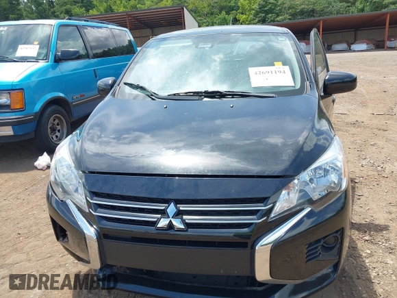 2024 Mitsubishi Mirage ES with VIN ML32AUHJ6RH019745, listed as a IAAI auction lot 42691194 with 1,823 mi miles and . Bid and sale history available at DreamBid. Image 6.