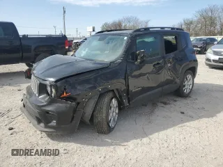 2020 Jeep Renegade Sport with VIN ZACNJAAB7LPL64940, listed as a Copart auction lot 49983135 with 96,186 mi miles and Salvage Title. Bid and sale history available at carsss.com. Image 1.