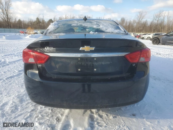 2016 Chevrolet Impala LT with VIN 2G1115S39G9131202, listed as a Copart auction lot 44153405 with 165,199 mi miles and Salvage Title. Bid and sale history available at carsss.com. Image 6.