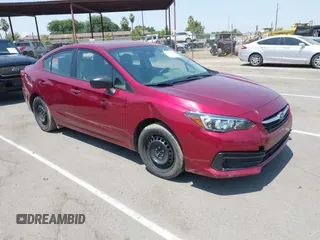 2023 Subaru Impreza with VIN 4S3GKAB68P3605540, listed as a IAAI auction lot 42720388 with 35,745 mi miles and . Bid and sale history available at DreamBid. Image 1.