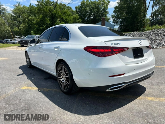2023 Mercedes-Benz C 300 with VIN W1KAF4GB5PR090033, listed as a Copart auction lot 64206085 with 16,479 mi miles and Clean title. Bid and sale history available at DreamBid. Image 2.