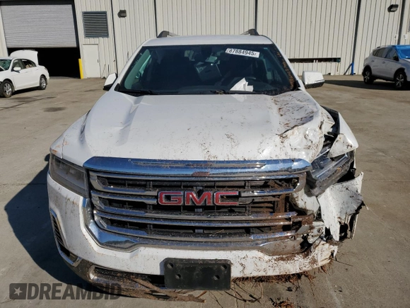 2020 GMC Acadia SLT with VIN 1GKKNMLS7LZ235580, listed as a Copart auction lot 87884945 with 95,180 mi miles and Salvage Title. Bid and sale history available at DreamBid. Image 5.