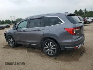 2019 Honda Pilot Elite with VIN 5FNYF6H01KB008279, listed as a Copart auction lot 60553065 with 132,711 mi miles and Salvage title. Bid and sale history available at DreamBid. Image 2.