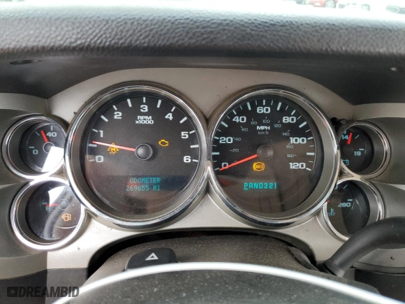 2008 Chevrolet Silverado 1500 LT w/1LT with VIN 2GCEK13C881265342, listed as a Copart auction lot 48391575 with 269,655 mi miles and Clean Title. Bid and sale history available at carsss.com. Image 9.