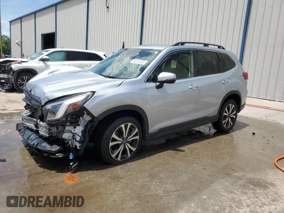 2022 Subaru Forester Limited с VIN JF2SKAPC7NH476653, выставлен на аукционе Copart как лот 55281355 с пробегом 21 219 миль миль и На запчасти • Non repairable. История ставок и продаж доступна на DreamBid. Изображение 1.