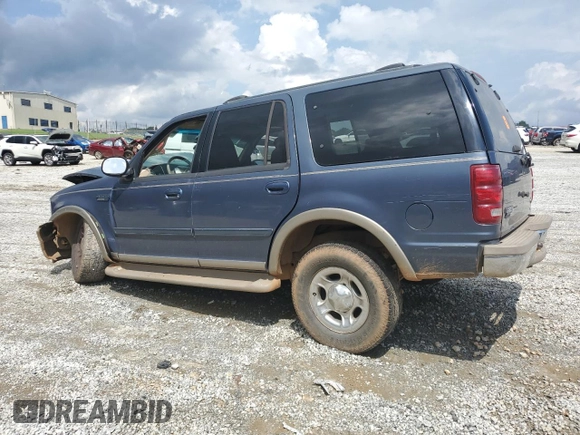 2002 Ford Expedition Eddie Bauer with VIN 1FMRU17L32LA47862, listed as a Copart auction lot 60877275 with Not provided miles and Salvage title. Bid and sale history available at DreamBid. Image 2.