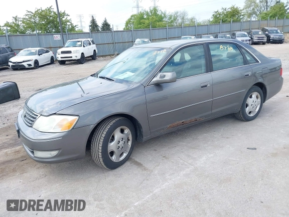 2004 Toyota Avalon XL with VIN 4T1BF28B14U380288, listed as a IAAI auction lot 42228778 with 321,988 mi miles and . Bid and sale history available at carsss.com. Image 2.