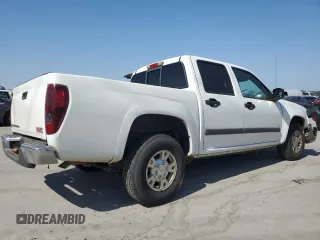 2008 GMC Canyon SLE1 with VIN 1GTCS13E488103794, listed as a Copart auction lot 75590444 with 248,542 mi miles and Salvage Title. Bid and sale history available at carsss.com. Image 3.