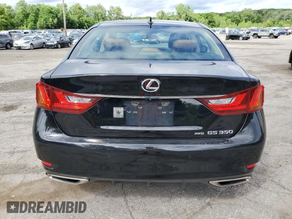 2015 Lexus GS 350 with VIN JTHCE1BL2FA000272, listed as a Copart auction lot 59845004 with 113,246 mi miles and Salvage Title. Bid and sale history available at carsss.com. Image 6.