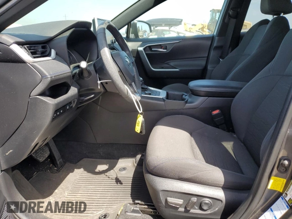 2022 Toyota RAV4 Hybrid SE with VIN 4T3T6RFV1NU068605, listed as a Copart auction lot 53846785 with 51,627 mi miles and Salvage title. Bid and sale history available at DreamBid. Image 7.