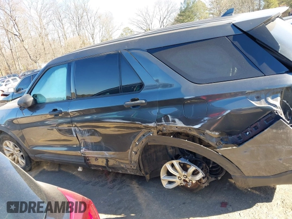 2020 Ford Explorer with VIN 1FMSK8BH9LGB12534, listed as a IAAI auction lot 41282799 with 114,909 mi miles. Bid and sale history available at carsss.com. Image 14.