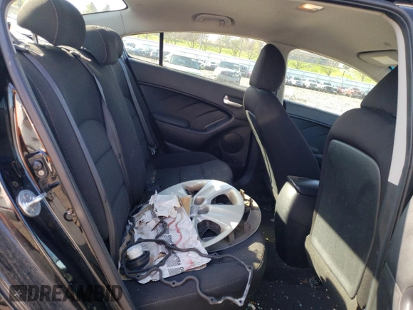 2017 Kia Forte LX with VIN 3KPFK4A78HE031412, listed as a Copart auction lot 51999855 with 0 mi miles and Clean Title. Bid and sale history available at carsss.com. Image 10.