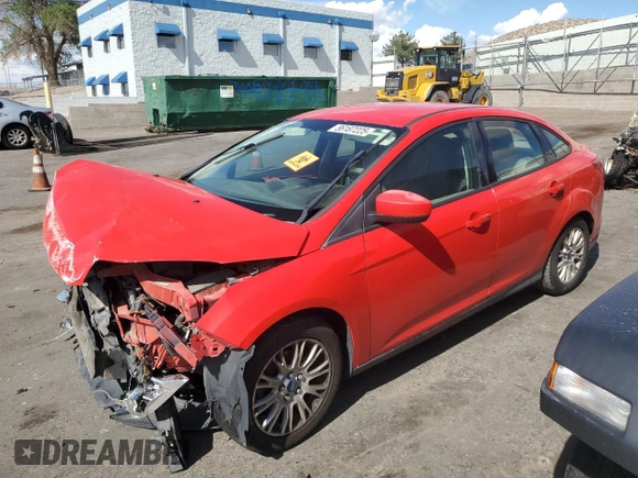 2012 Ford Focus SE with VIN 1FAHP3F2XCL178242, listed as a Copart auction lot 56187225 with 109,946 mi miles and Salvage title. Bid and sale history available at DreamBid. Image 1.
