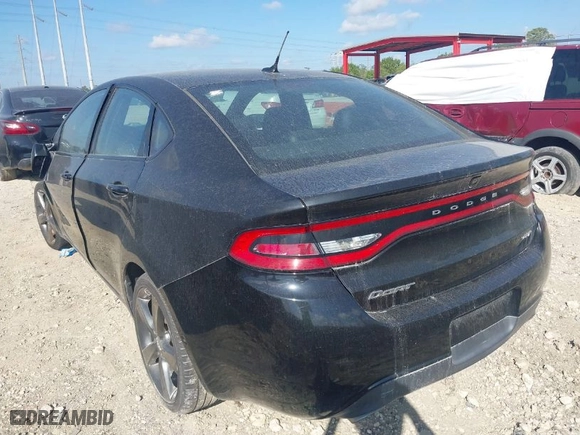 2016 Dodge Dart GT with VIN 1C3CDFEB9GD539013, listed as a IAAI auction lot 41429488 with 99,739 mi miles. Bid and sale history available at carsss.com. Image 3.