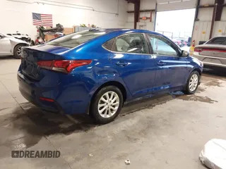 2019 Hyundai Accent SE with VIN 3KPC24A31KE080216, listed as a IAAI auction lot 40828159 with 53,496 mi miles. Bid and sale history available at carsss.com. Image 4.