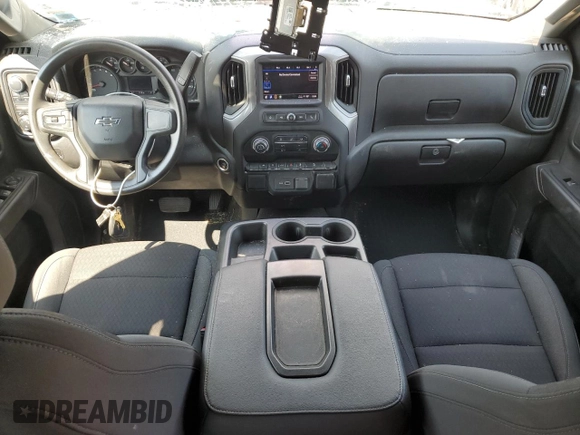2022 Chevrolet Silverado 1500 Custom Trail Boss with VIN 3GCPDCEK5NG524097, listed as a Copart auction lot 68689454 with 71,110 mi miles and Salvage Title. Bid and sale history available at carsss.com. Image 8.
