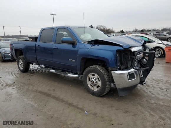 2017 Chevrolet Silverado 2500HD LT with VIN 1GC1KVEG9HF160162, listed as a Copart auction lot 45934845 with NaN miles and Salvage Title. Bid and sale history available at carsss.com. Image 4.