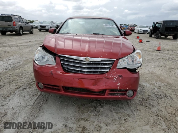 2008 Chrysler Sebring Limited z VIN 1C3LC65M98N634669, wystawiony jako Copart lot #48440025 z przebiegiem 87 629 mil mil oraz Szkody całkowita. Historia ofert i sprzedaży dostępna na DreamBid. Obrazek 5.