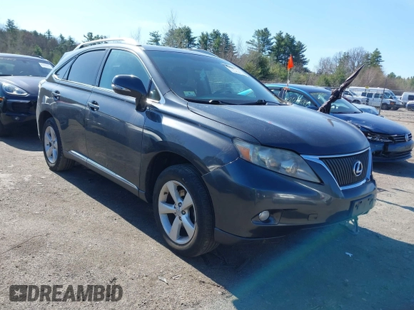 2010 Lexus RX 350 with VIN 2T2BK1BA0AC010951, listed as a IAAI auction lot 42085016 with 192,001 mi miles. Bid and sale history available at carsss.com. Image 1.