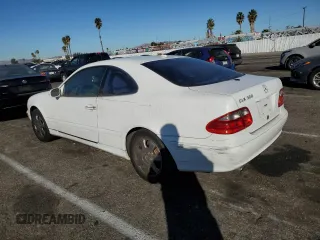 2001 Mercedes-Benz CLK 320/430 with VIN WDBLJ65G31F184950, listed as a Copart auction lot 80781964 with 168,602 mi miles and Clean Title. Bid and sale history available at DreamBid. Image 2.