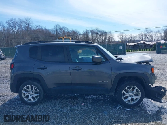 2017 Jeep Renegade Latitude with VIN ZACCJBBB3HPF61108, listed as a IAAI auction lot 39055699 with 181,598 mi miles and . Bid and sale history available at DreamBid. Image 13.
