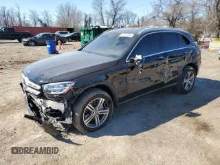 2022 Mercedes-Benz GLC 300 with VIN W1N0G8EB9NV367082, listed as a Copart auction lot 48414465 with 55,140 mi miles and Salvage Title. Bid and sale history available at DreamBid. Image 1.