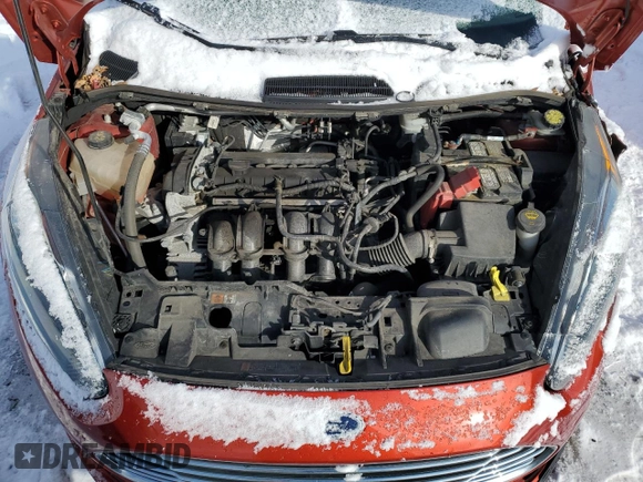 2018 Ford Fiesta SE with VIN 3FADP4EJ1JM145994, listed as a Copart auction lot 44342695 with 79,652 mi miles and Salvage Title. Bid and sale history available at DreamBid. Image 11.