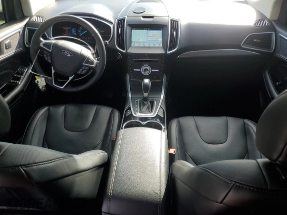 2017 Ford Edge Titanium with VIN 2FMPK4K96HBB57291, listed as a Copart auction lot 48518135 with 18,953 mi miles and Salvage Title. Bid and sale history available at carsss.com. Image 8.