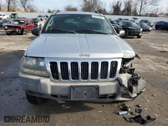 2003 Jeep Grand Cherokee Laredo with VIN 1J4GX48S83C536747, listed as a Copart auction lot 84250534 with 162,649 mi miles and Salvage Title. Bid and sale history available at carsss.com. Image 5.