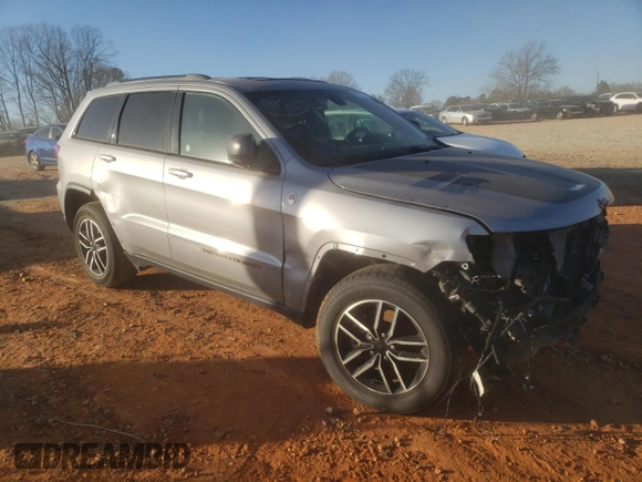 2021 Jeep Grand Cherokee Trailhawk with VIN 1C4RJFLT5MC546374, listed as a Copart auction lot 43121775 with 84,283 mi miles and Non Repairable. Bid and sale history available at carsss.com. Image 4.