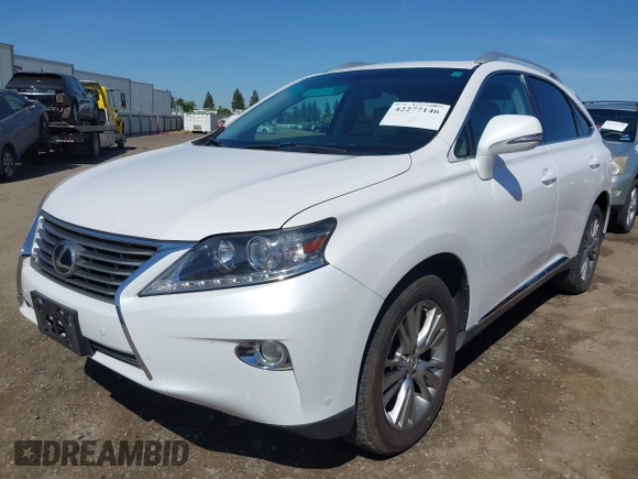 2013 Lexus RX 350 with VIN 2T2ZK1BA3DC123635, listed as a IAAI auction lot 42277146 with 148,734 mi miles and . Bid and sale history available at DreamBid. Image 2.