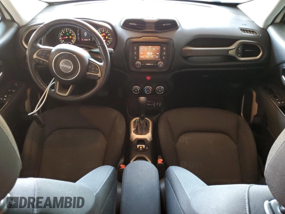 2017 Jeep Renegade Altitude with VIN ZACCJABB8HPE95746, listed as a Copart auction lot 62685995 with 109,666 mi miles and Salvage title. Bid and sale history available at DreamBid. Image 8.