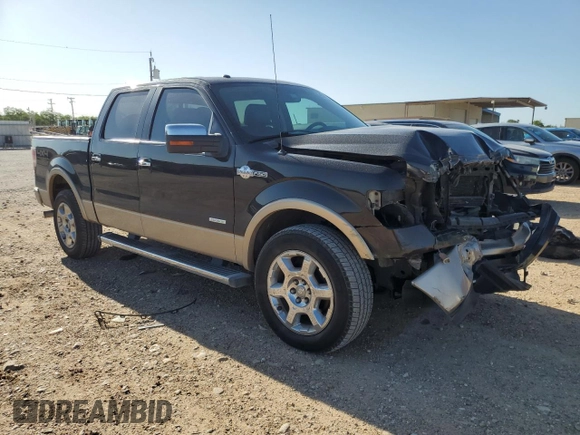 2013 Ford F-150 XL with VIN 1FTFW1ET3DKD35944, listed as a Copart auction lot 53875155 with 177,662 mi miles and Salvage Title. Bid and sale history available at carsss.com. Image 4.