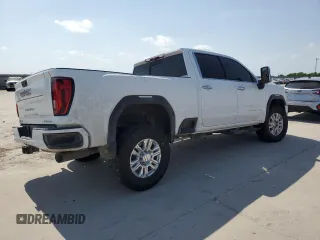 2020 GMC Sierra 2500HD Denali z VIN 1GT49REY1LF225393, wystawiony jako Copart lot #52556145 z przebiegiem Nie podano mil oraz Szkoda całkowita • Salvage title. Historia ofert i sprzedaży dostępna na DreamBid. Obrazek 3.