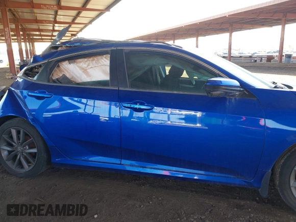2019 Honda Civic Sedan EX with VIN 19XFC1F33KE015207, listed as a IAAI auction lot 41915985 with 1 mi miles. Bid and sale history available at carsss.com. Image 13.