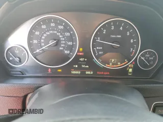 2013 BMW 3 Series 328i with VIN WBA3C1G59DNR45630, listed as a Copart auction lot 54444305 with 105,053 mi miles and Salvage Title. Bid and sale history available at carsss.com. Image 9.