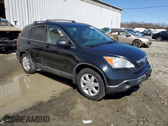 2007 Honda CR-V EX-L with VIN JHLRE48797C060663, listed as a Copart auction lot 49440915 with 331,725 mi miles and Salvage Title. Bid and sale history available at DreamBid. Image 4.