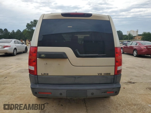 2006 Land Rover LR3 HSE with VIN SALAG25456A387101, listed as a Copart auction lot 57131615 with 219,461 mi miles and Salvage title. Bid and sale history available at DreamBid. Image 6.