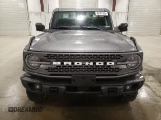 2022 Ford Bronco with VIN 1FMEE5DPXNLA75365, listed as a Copart auction lot 46787885 with 24,676 mi miles and Salvage Title. Bid and sale history available at DreamBid. Image 5.