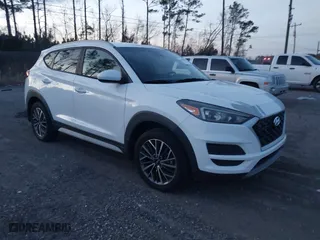 2019 Hyundai Tucson SEL with VIN KM8J33AL9KU984200, listed as a IAAI auction lot 41451839 with 111,710 mi miles. Bid and sale history available at carsss.com. Image 1.