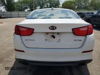 2015 Kia Optima EX with VIN 5XXGN4A78FG352642, listed as a Copart auction lot 62092135 with 171,831 mi miles and Salvage title. Bid and sale history available at DreamBid. Image 6.