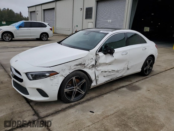 2022 Mercedes-Benz A 220 with VIN W1K3G4EB1NJ358449, listed as a Copart auction lot 78949884 with 73,187 mi miles and Clean Title. Bid and sale history available at DreamBid. Image 1.