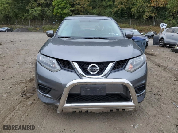 2015 Nissan Rogue S with VIN KNMAT2MV1FP585958, listed as a Copart auction lot 72550824 with 106,126 mi miles and Salvage Title. Bid and sale history available at carsss.com. Image 5.