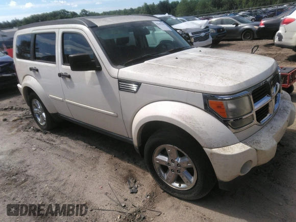 2008 Dodge Nitro SXT with VIN 1D8GU28K38W270306, listed as a IAAI auction lot 42187994 with 123,720 mi miles and . Bid and sale history available at DreamBid. Image 1.