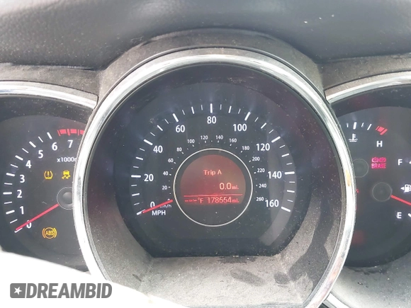 2013 Kia Optima LX with VIN 5XXGM4A74DG142720, listed as a IAAI auction lot 42049367 with 178,554 mi miles. Bid and sale history available at carsss.com. Image 7.